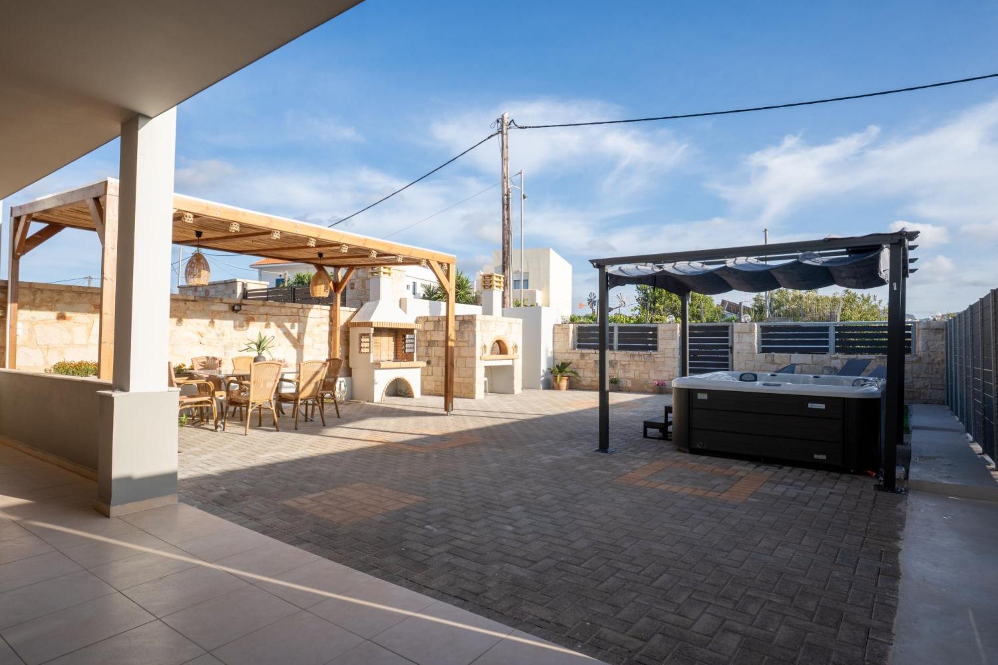 Md Residence Near The Beach W Bbq And Private Parking Hersonissos  Ngoại thất bức ảnh